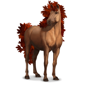 seizoenen paard herfst 
