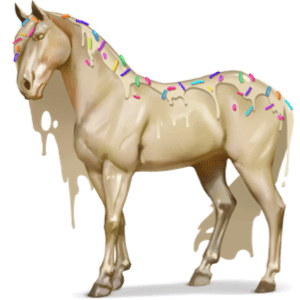 goddelijk paard witte chocolade