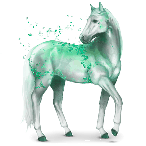 edelsteen paard smaragd