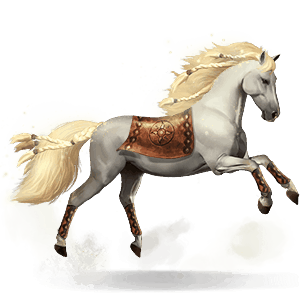 mythologisch paard gullfaxi
