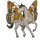 dwalend paard grote ijsvogel