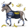 dwalend paard bananenschil